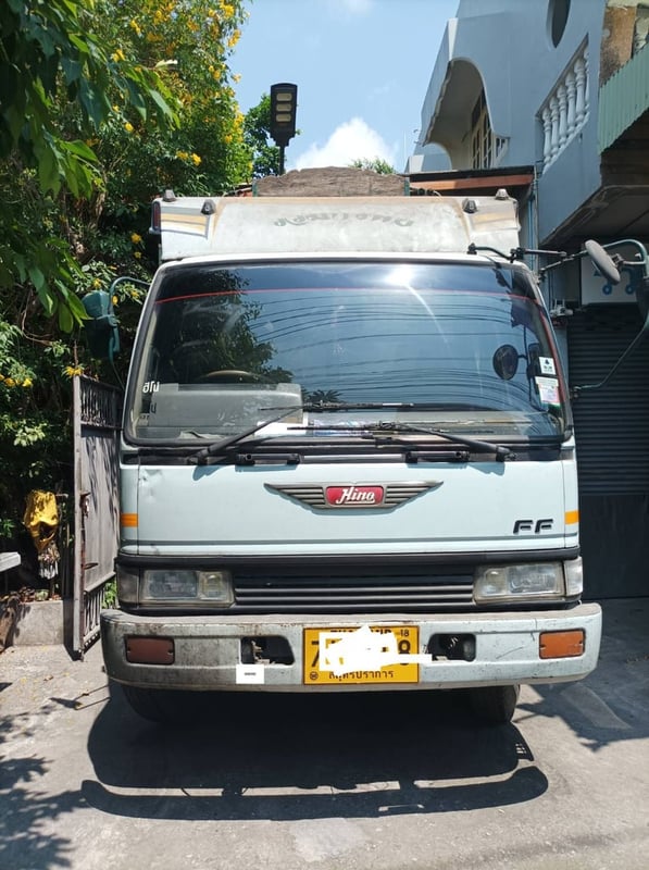 FD3HLA 55034 195แรงม้า รถบรรทุก 6ล้อ กระบะคอกสูง ปี2004 เลขไมล์มากกว่า 800,000 กม.