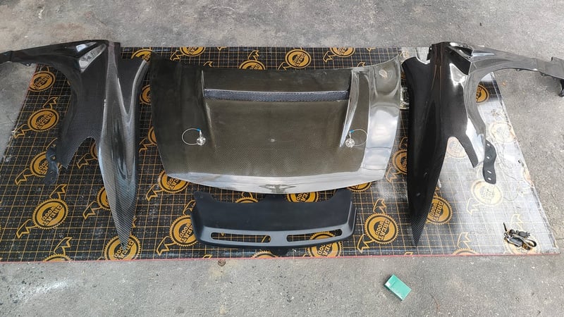 ฝาคาร์บอน civic FD