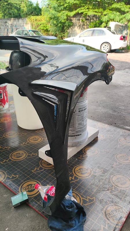 ฝาคาร์บอน civic FD