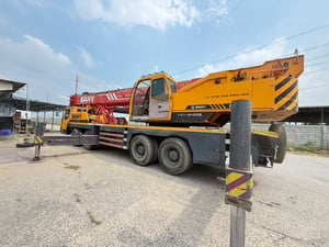 เครน SANY 50 ตัน ชั่วโมงบินเพียง 14,000 ชม มือสองสภาพดีพร้อมใช้งาน มี 2 คัน