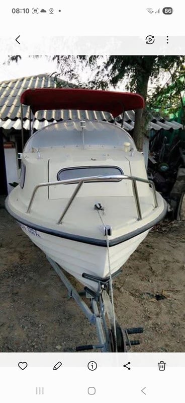 ขายเรือมีเคบิน 15 ฟุตเรือตกปลา