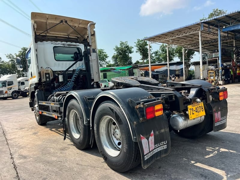 ISUZU GXZ 360แรงม้า รถบรรทุก 10ล้อ หัวลาก เฉพาะหัว ปี2014