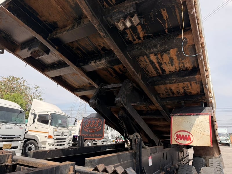 HINO FM 344แรงม้า รถบรรทุก 10ล้อ ดั้มพ์ ปี2018 เลขไมล์ 147,000 กม.