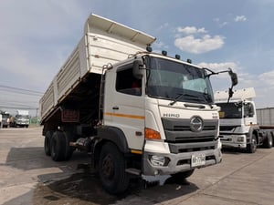 HINO FM 344แรงม้า รถบรรทุก 10ล้อ ดั้มพ์ ปี2018 เลขไมล์ 147,000 กม.