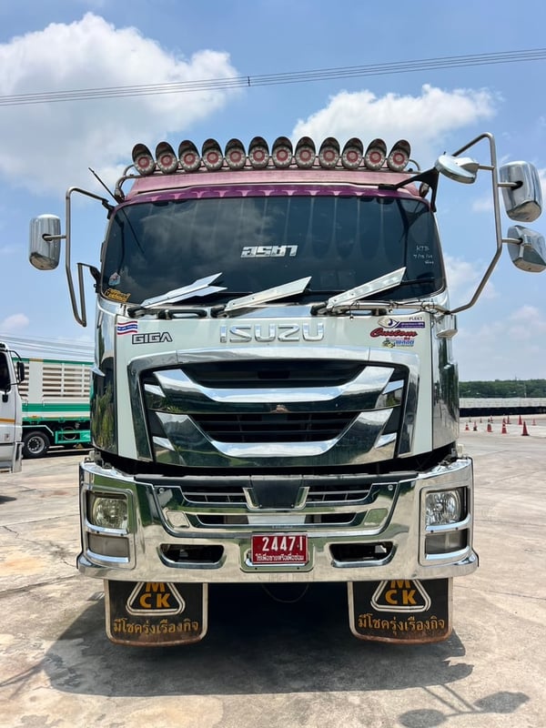 ISUZU FXZ 360แรงม้า รถบรรทุก 10ล้อ ดั้มพ์ เลขไมล์ 188,000 กม.