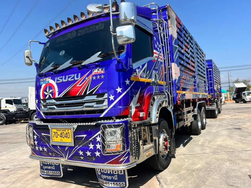 Isuzu 360แรงพ่วงแม่ลูก 