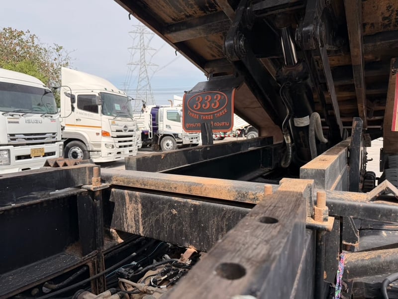 HINO FM 344แรงม้า รถบรรทุก 10ล้อ ดั้มพ์ ปี2018 เลขไมล์ 147,000 กม.