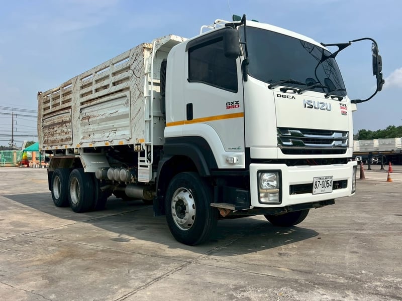 ISUZU FXZ 360แรงม้า รถบรรทุก 10ล้อ ดั้มพ์ ปี2021 เลขไมล์ 71,000 กม.