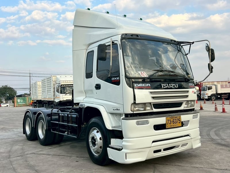 ISUZU GXZ 320แรงม้า รถบรรทุก 10ล้อ หัวลาก เฉพาะหัว ปี2007