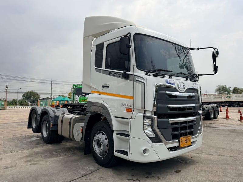 UD GDE 390แรงม้า รถบรรทุก 10ล้อ หัวลาก เฉพาะหัว ปี2024 เลขไมล์ 172,000 กม.