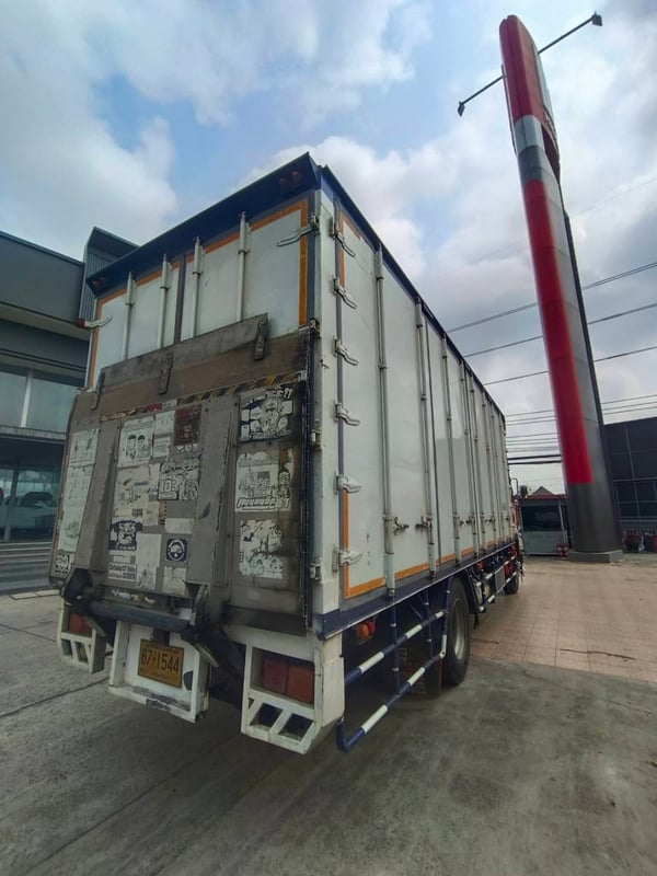 ISUZU FTR 220แรงม้า รถบรรทุก 6ล้อ ตู้แห้ง ปี2012