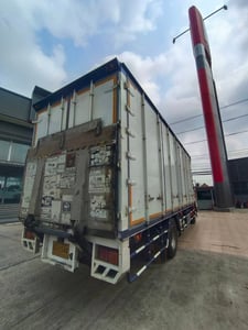 ISUZU FTR 220แรงม้า รถบรรทุก 6ล้อ ตู้แห้ง ปี2012