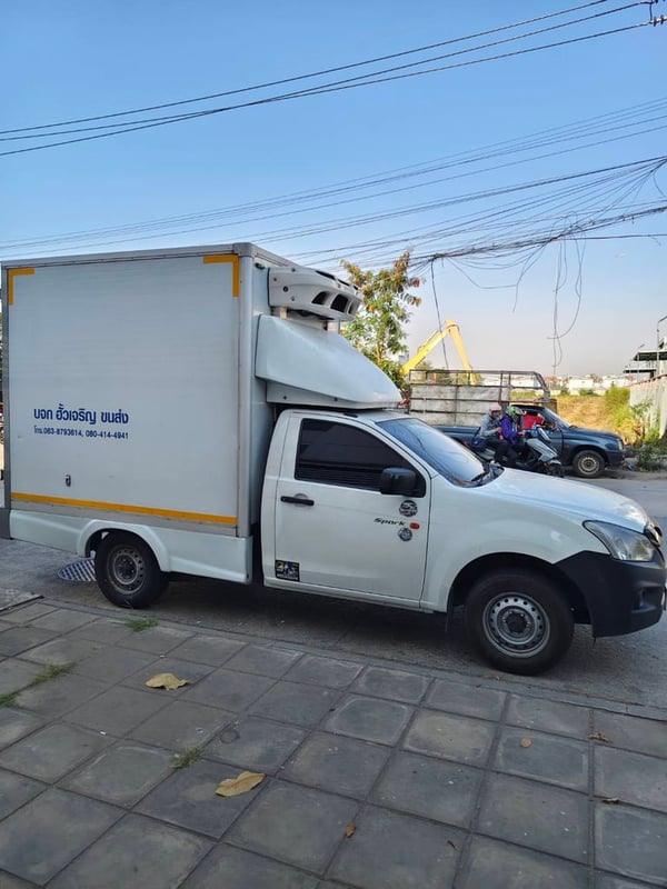 รถปิคอัพอีซูซุ ตู้เย็น ปี2563  พร้อมวิ่งใช้งาน