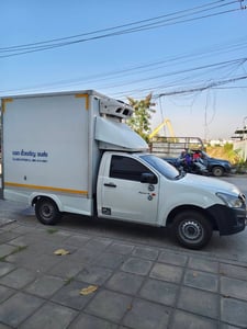 รถปิคอัพอีซูซุ ตู้เย็น ปี2563  พร้อมวิ่งใช้งาน