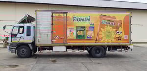 รถฮีโน่ 6 ล้อ ตู้แห้ง ปี 2544