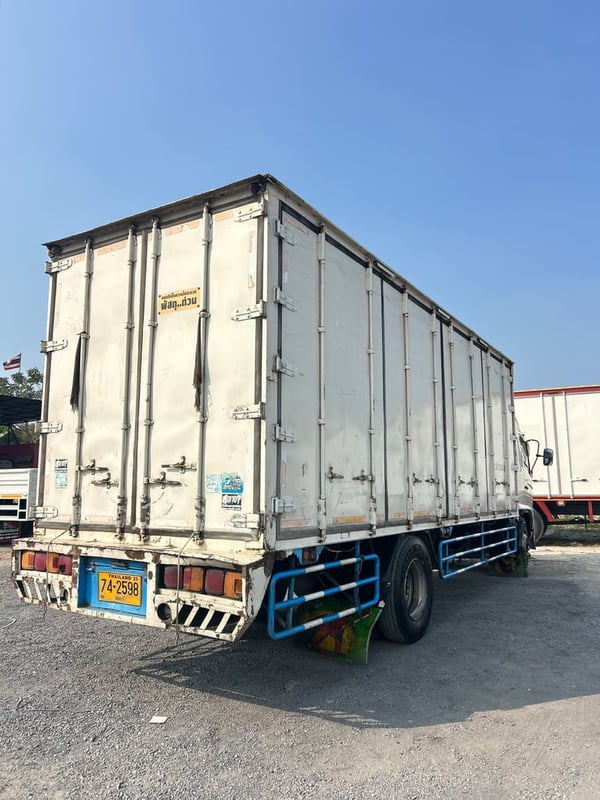 HINO FG 212แรงม้า รถบรรทุก 6ล้อ ตู้แห้ง ปี2008 เลขไมล์น้อยกว่า 500,000 กม.