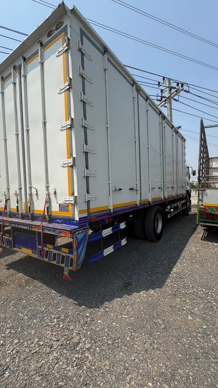 ISUZU FTR 240แรงม้า รถบรรทุก 6ล้อ ตู้แห้ง ปี2019 เลขไมล์น้อยกว่า 500,000 กม.