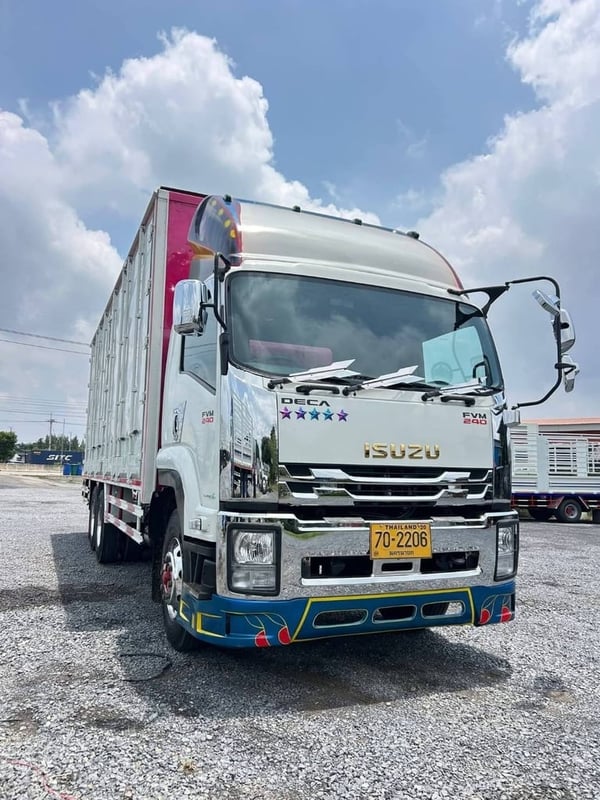 ISUZU FVM 240แรงม้า รถบรรทุก 10ล้อ ตู้แห้ง ปี2009 ISUZU FVM 240แรงม้า รถบรรทุก 10ล้อ ตู้แห้ง ปี2009