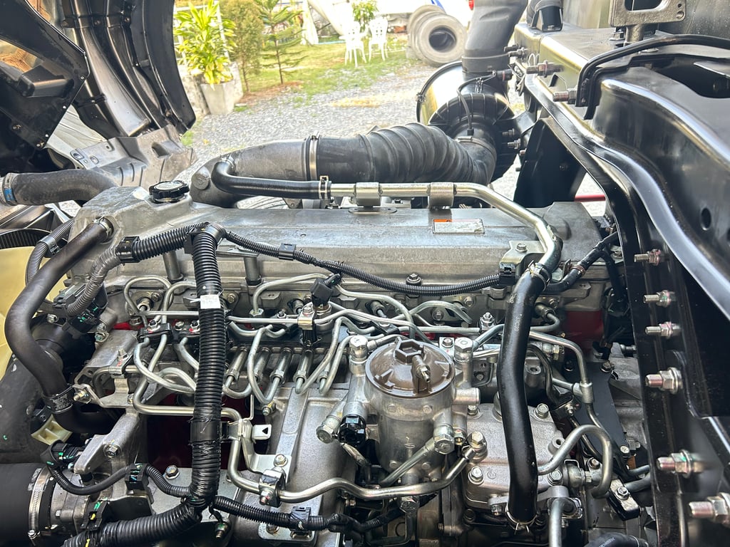 HINO FL 260แรงม้า รถบรรทุก 10ล้อ กระบะคอกสูง ปี2018 เลขไมล์น้อยกว่า 500,000 กม.