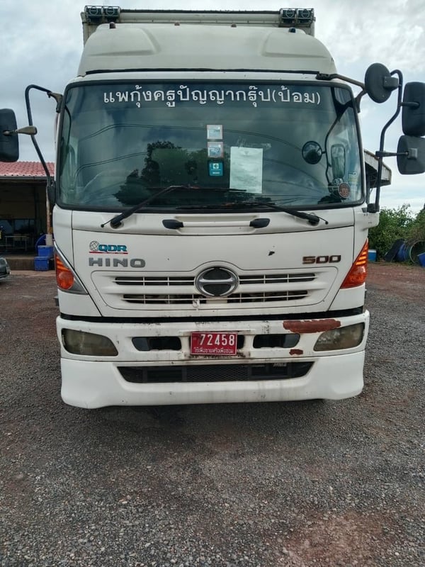 HINO FL 251แรงม้า รถบรรทุก 10ล้อ ตู้แห้ง ปี2015 เลขไมล์น้อยกว่า 500,000 กม. HINO FL 251แรงม้า รถบรรทุก 10ล้อ ตู้แห้ง ปี2015 เลขไมล์น้อยกว่า 500,000 กม.