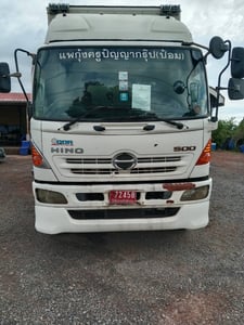 HINO FL 251แรงม้า รถบรรทุก 10ล้อ ตู้แห้ง ปี2015 เลขไมล์น้อยกว่า 500,000 กม. HINO FL 251แรงม้า รถบรรทุก 10ล้อ ตู้แห้ง ปี2015 เลขไมล์น้อยกว่า 500,000 กม.