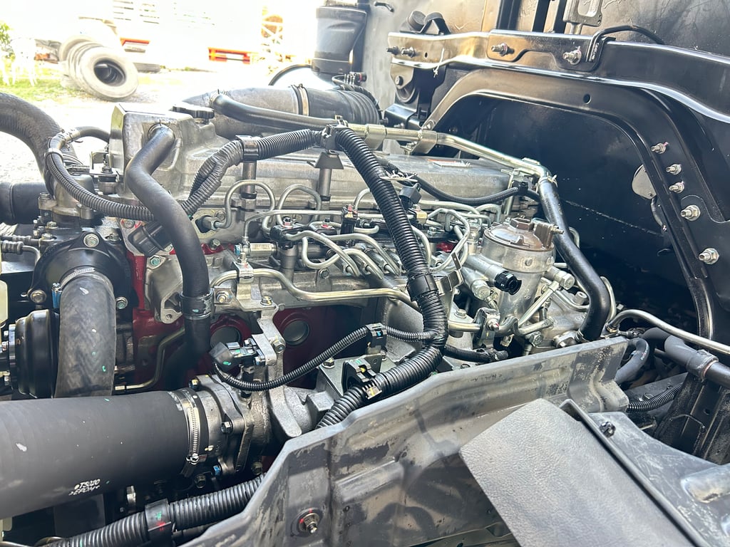 HINO FL 260แรงม้า รถบรรทุก 10ล้อ กระบะคอกสูง ปี2018 เลขไมล์น้อยกว่า 500,000 กม.