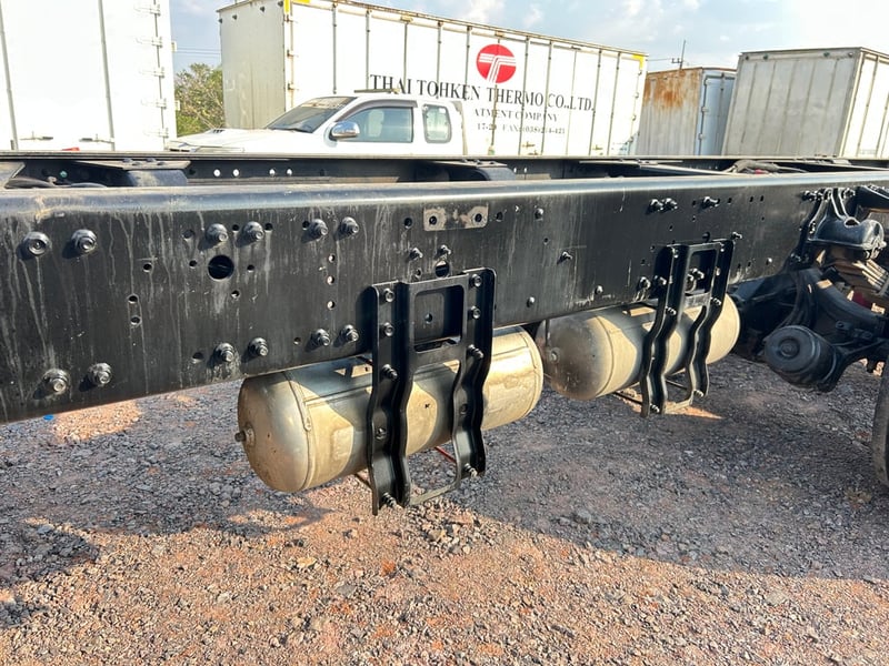 ISUZU FVM 240แรงม้า รถบรรทุก 10ล้อ กระบะเหล็ก ปี2018