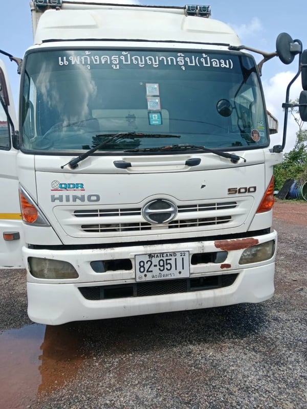HINO FL 251แรงม้า รถบรรทุก 10ล้อ ตู้แห้ง ปี2015 เลขไมล์น้อยกว่า 500,000 กม. HINO FL 251แรงม้า รถบรรทุก 10ล้อ ตู้แห้ง ปี2015 เลขไมล์น้อยกว่า 500,000 กม.