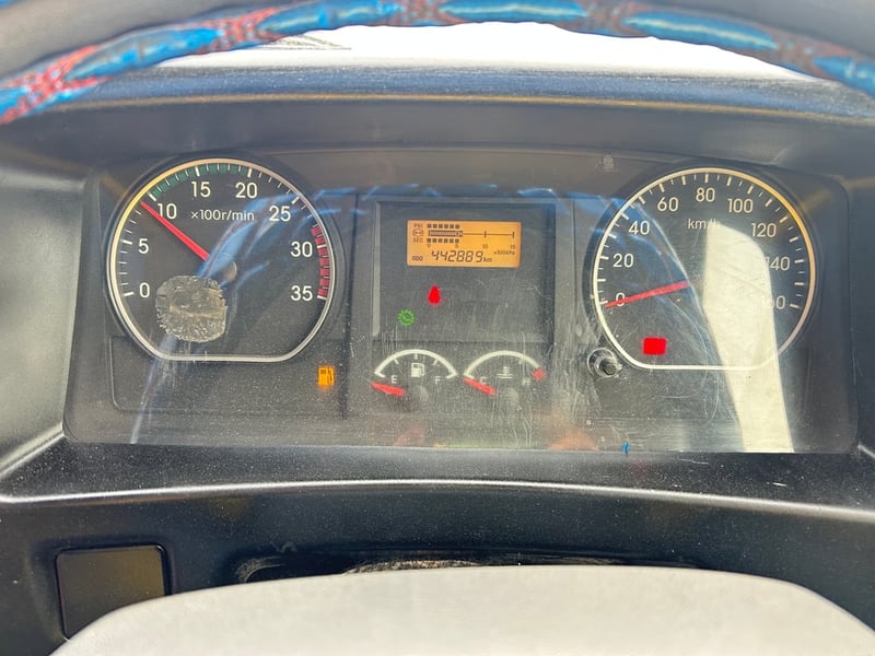 ISUZU FVM 300แรงม้า รถบรรทุก 10ล้อ กระบะคอกสูง ปี2017 เลขไมล์น้อยกว่า 500,000 กม.