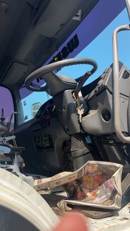 ISUZU FVM 240แรงม้า รถบรรทุก 10ล้อ กระบะคอกสูง ปี2018 เลขไมล์น้อยกว่า 500,000 กม.