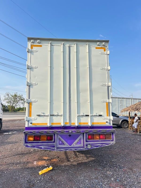 ISUZU FTR 240แรงม้า รถบรรทุก 6ล้อ ตู้แห้ง ปี2019 เลขไมล์น้อยกว่า 500,000 กม.