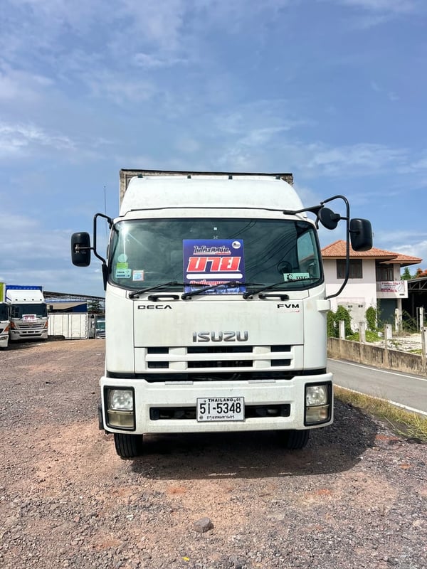 ISUZU FVM 300แรงม้า รถบรรทุก 10ล้อ ตู้แห้ง ปี2015 เลขไมล์น้อยกว่า 500,000 กม. ISUZU FVM 300แรงม้า รถบรรทุก 10ล้อ ตู้แห้ง ปี2015 เลขไมล์น้อยกว่า 500,000 กม.