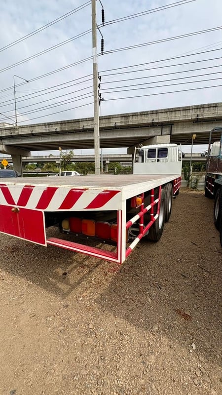 ISUZU FVM 230แรงม้า รถบรรทุก 10ล้อ พื้นเรียบ ปี2008 เลขไมล์น้อยกว่า 500,000 กม.