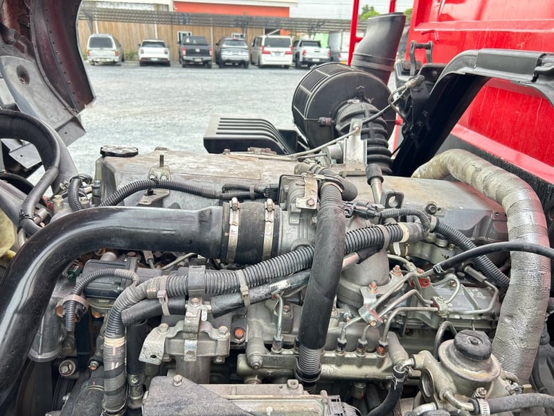 ISUZU FVM 300แรงม้า รถบรรทุก 10ล้อ กระบะคอกสูง ปี2017 เลขไมล์น้อยกว่า 500,000 กม.