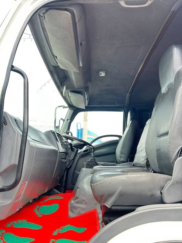 ISUZU FVM 240แรงม้า รถบรรทุก 10ล้อ ตู้แห้ง ปี2009 เลขไมล์น้อยกว่า 500,000 กม.