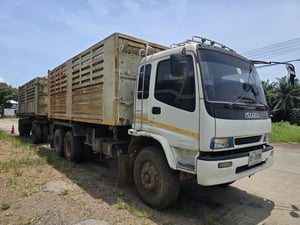 ISUZU FXZ 270แรงม้า รถบรรทุก 10ล้อ พ่วงแม่ลูก ปี2005