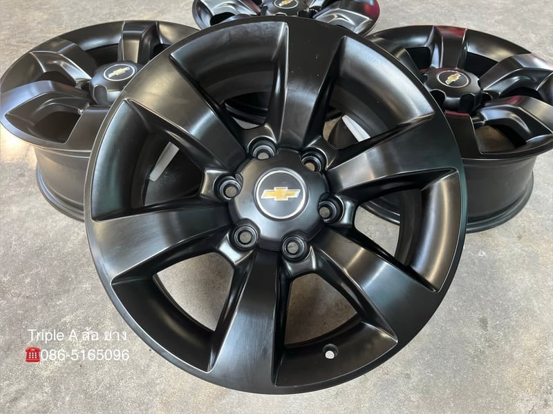 ล้อแม็ก Chevrolet Trailblazer ขอบ 18 สีดำ สวยกริ๊บ