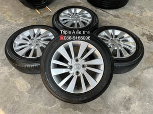 ล้อแม็กพร้อมยางป้ายแดง Honda City รุ่นใหม่ล่าสุด ขอบ 15 สวยกริ๊บ