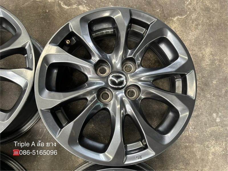 ล้อแม็ก Mazda 2 Skyactive ขอบ 15 สีดำมิดไนท์ ล้อแม็ก Mazda 2 Skyactive ขอบ 15 สีดำมิดไนท์