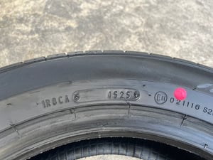 ยางใหม่ 185-60-15 Dunlop ปลายปี 25 ใหม่กริ๊บ