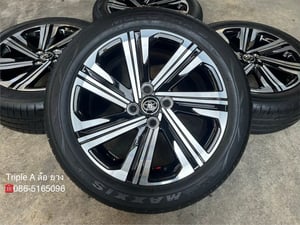 ล้อแม็กพร้อมยาง Toyota Yaris Ativ รุ่นใหม่ ขอบ 16 ดำหน้าเงา