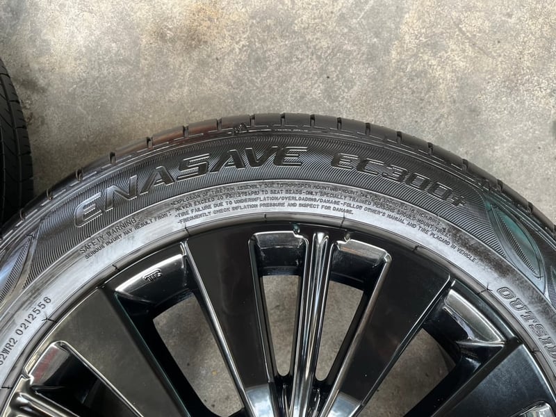 ล้อแม็กพร้อมยาง Honda City Hatchback RS ขอบ 16 สีดำ สวยมาก