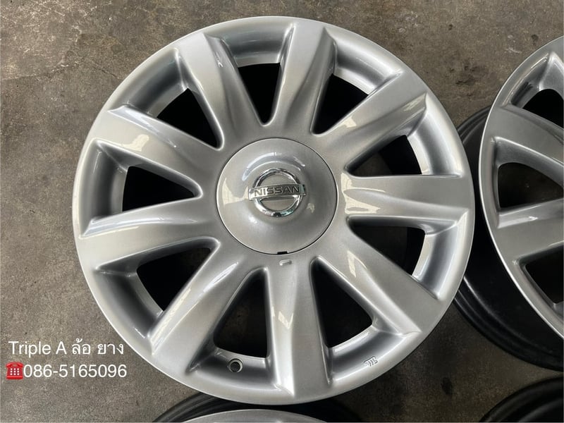 ล้อแม็ก 5รู114 Nissan Teana ขอบ 17 สีไฮเปอร์ สวยกริ๊บ