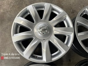 ล้อแม็ก 5รู114 Nissan Teana ขอบ 17 สีไฮเปอร์ สวยกริ๊บ