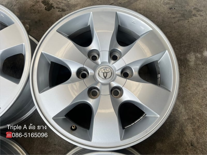 ล้อแม็ก 6รู139 Toyota Vigo ขอบ 16 สภาพสวย ล้อแม็ก 6รู139 Toyota Vigo ขอบ 16 สภาพสวย