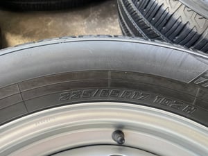 ล้อกระทะ 6รู139 Toyota ขอบ 17 แถมยาง 225-65-17 Yokohama ปลายปี 20 ล้อกระทะ 6รู139 Toyota ขอบ 17 แถมยาง 225-65-17 Yokohama ปลายปี 20