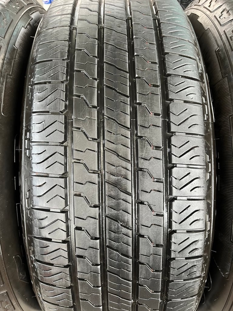 ล้อแม็ก Chevrolet Trailblazer ขอบ 18 สีบอร์นหน้าเงา พร้อมยาง 255-65-18 Goodyear ปี 23