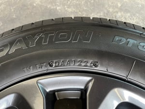 ล้อแม็ก Mazda 2 Skyactiv ขอบ 15 สีดำมิดไนท์ พร้อมยางใหม่ 185-65-15 DAYTON ปี 26