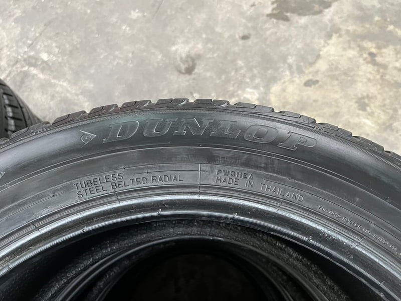 ยางมือสอง 265-50-20 Dunlop ปลายปี 19(8เส้น) ดอกยางสวย หนาปึกทุกเส้น