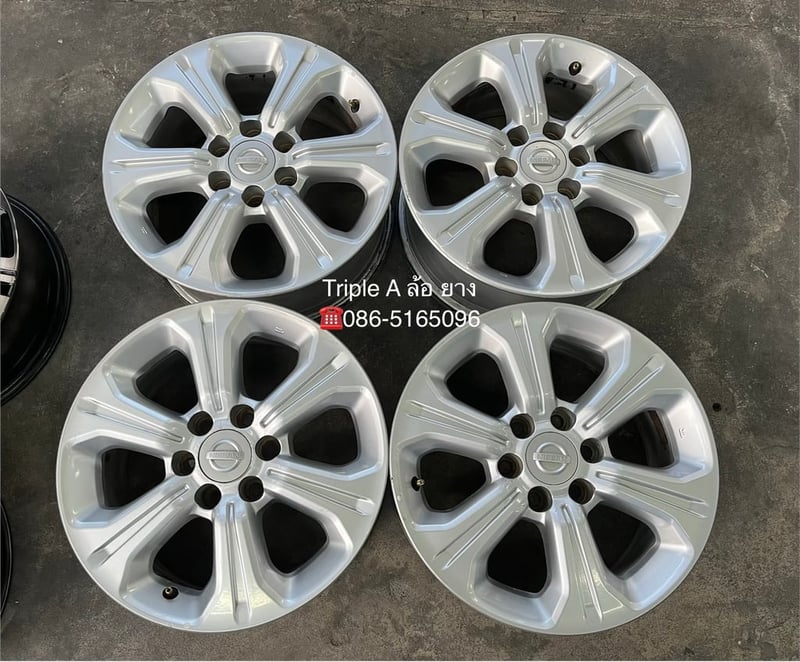 ล้อแม็ก 6รู114 Nissan Navara NP300 ตัวสูง ขอบ 16
